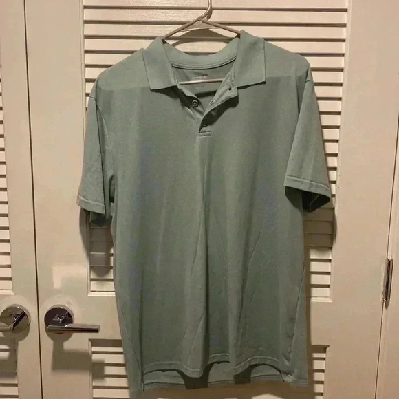 Teal Sporty Polo - Picture 1 of 2